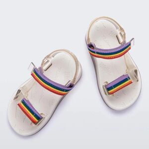 NWT MINI MELISSA x RIDER Papete Sandal, Size 7